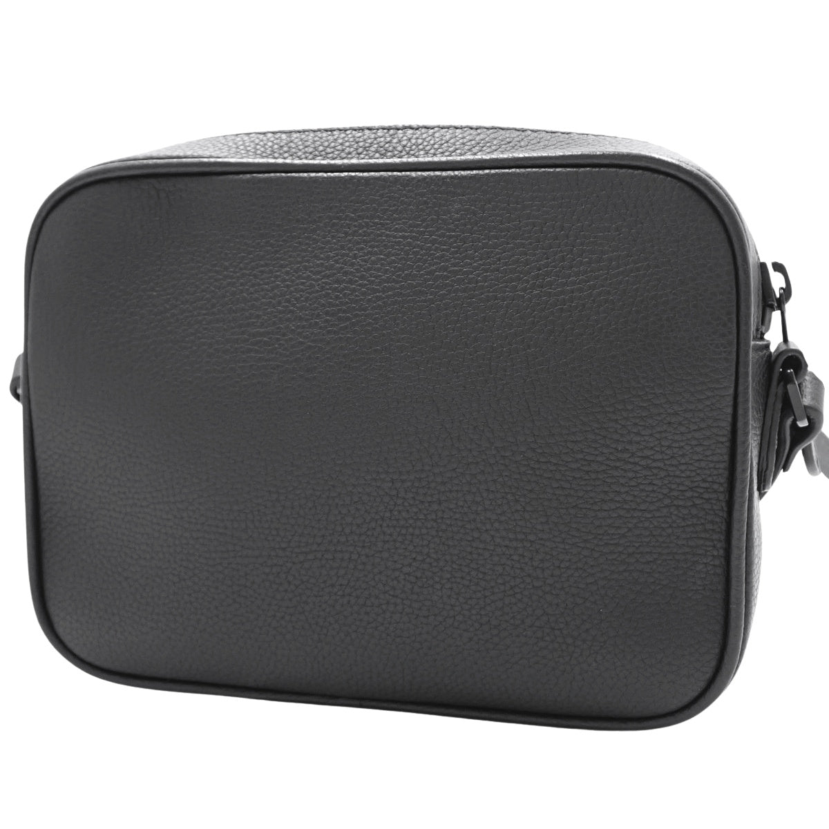 TBロゴ ショルダーバッグ レザー ブラック