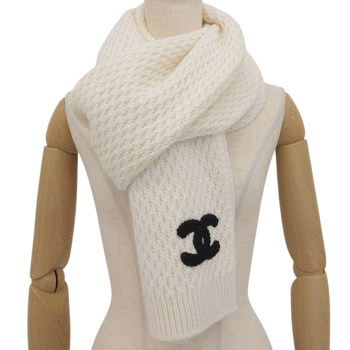 Coco Mark Cashmere Scarf