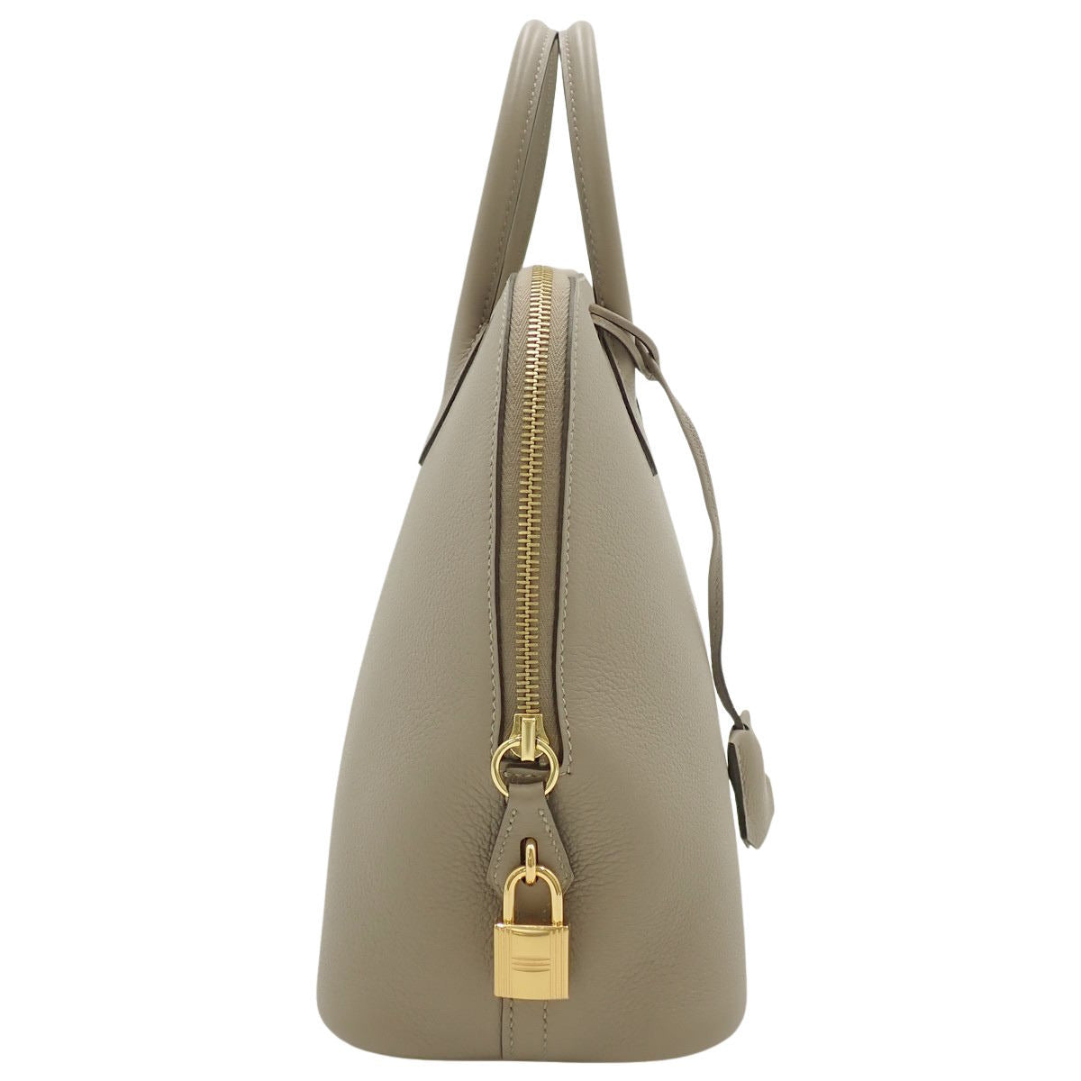 Bolide 1923 30 Evercolor Gris Asphalt 配金色五金件和 D 字印章