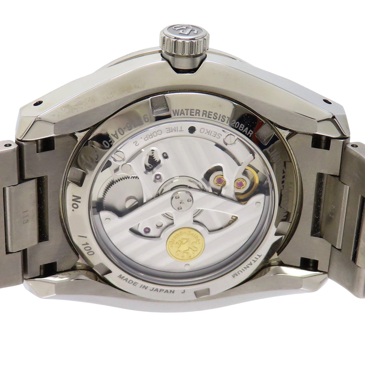 Spring Drive GMT Special Collection 2024 Limited Edition SBGE309 TI Kachiiro Blue Men's