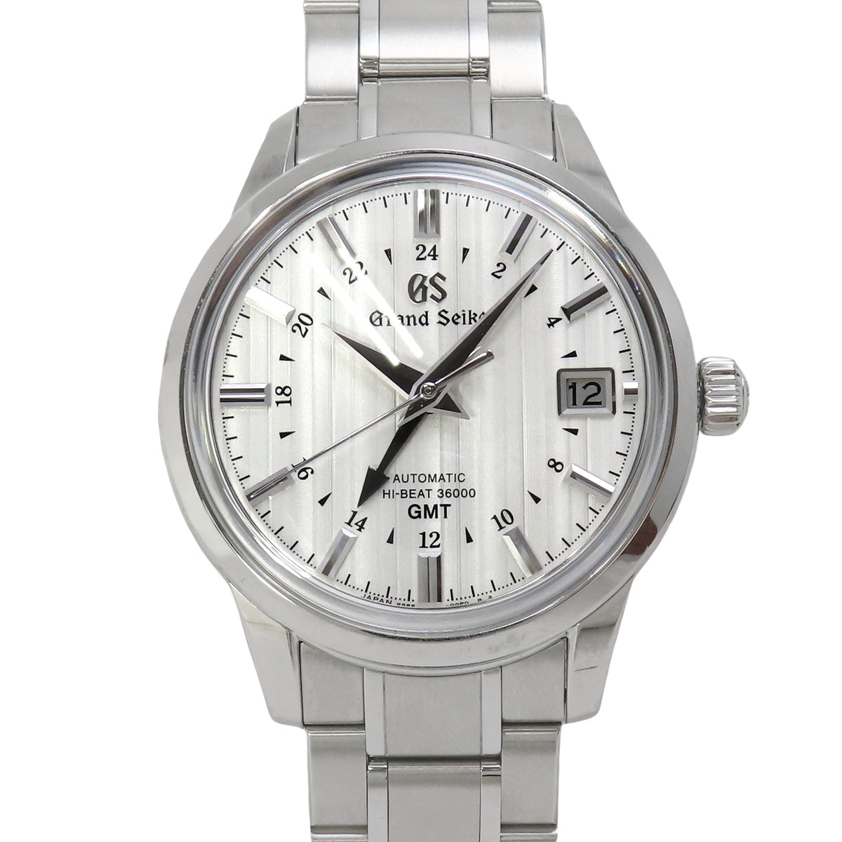 Mechanical Hi-Beat GMT SBGJ271 SS Silver Automatic Men's