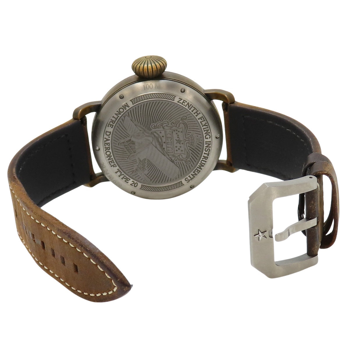 Pilot Type 20 Extra Special Bronze 29.2430.679/21.C753 Bronze/Leather Black Automatic Men's