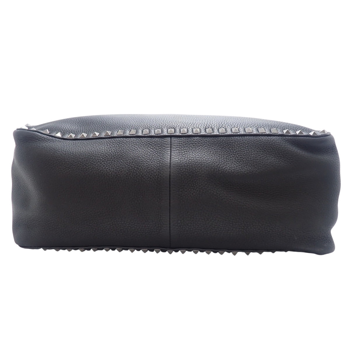 Reversible Big Tote Leather Black Beige