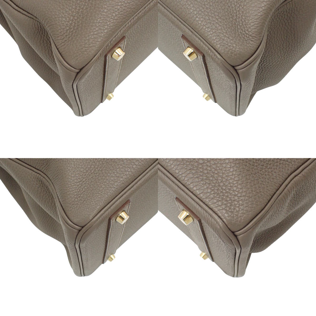 Birkin 40 Togo Etain 金色五金件 O 印记