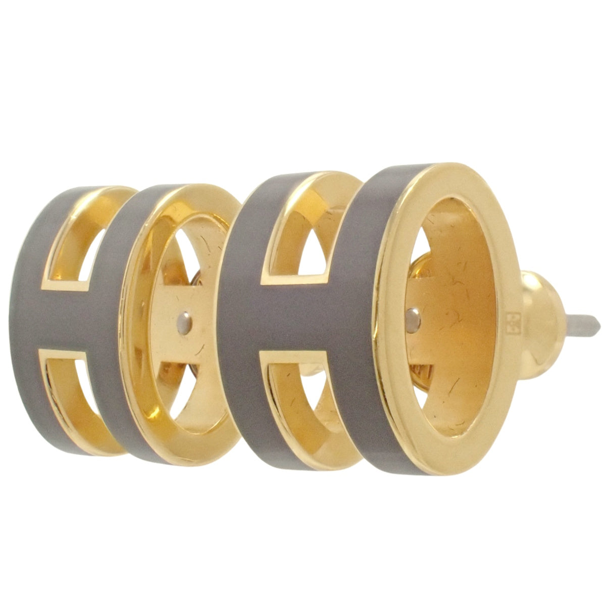 Mini Pop Ash Earrings Metal (GP)