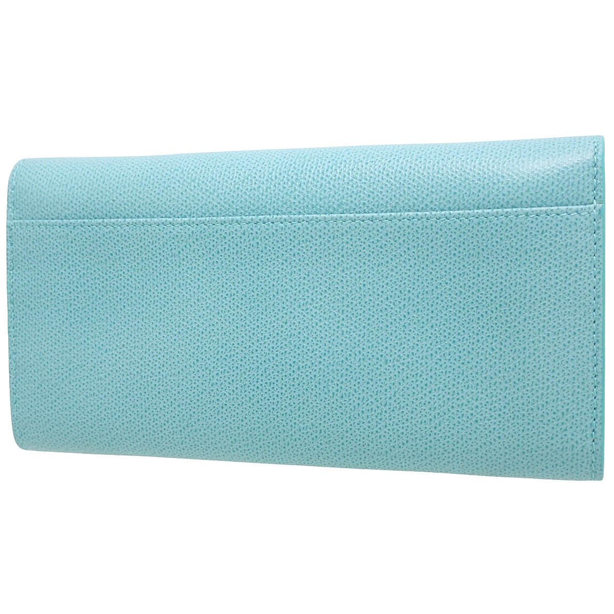 コンチネンタルフラップ ウォレット レザー ティファニーブルー