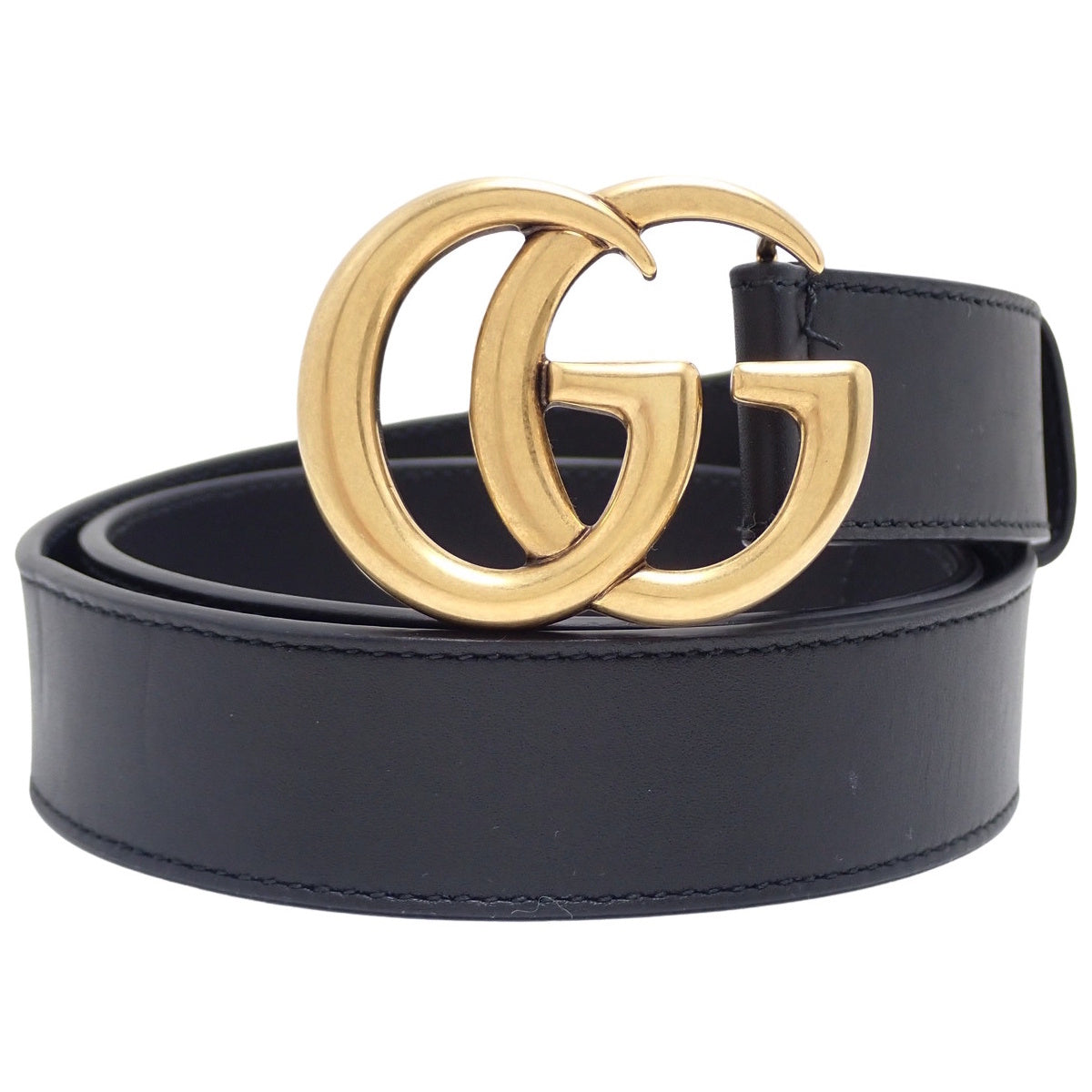 ダブルG バックル ベルト 75・30 レザー 414516