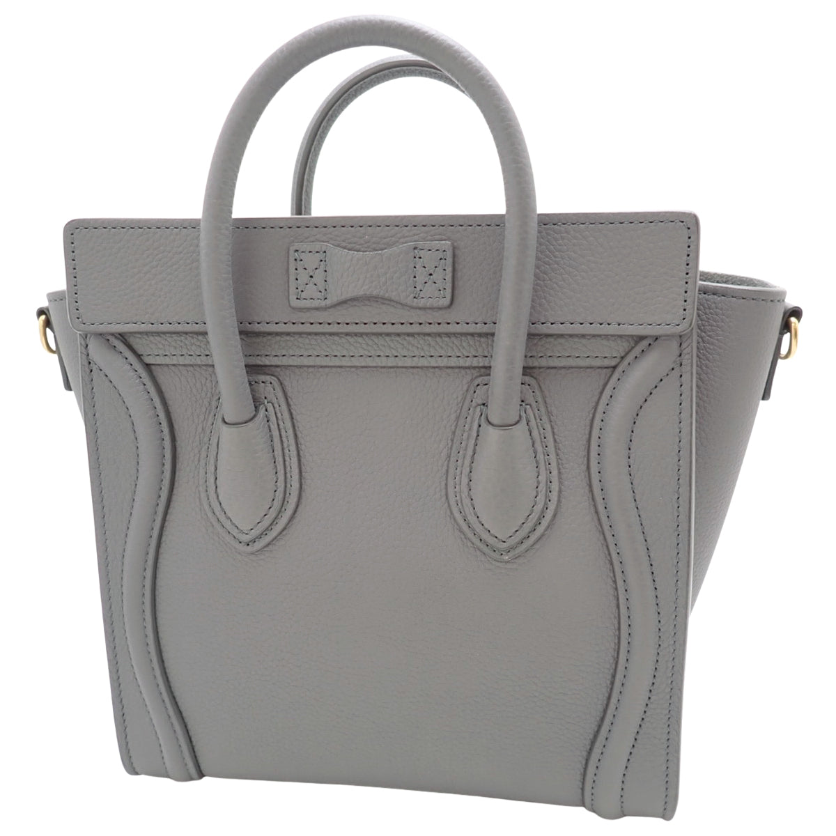 ラゲージ ナノショッパー ドラムドカーフスキン コール 189243AQL.10KL