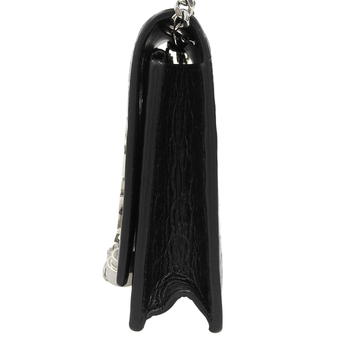 ケイト チェーンウォレット レザー ブラック 452159