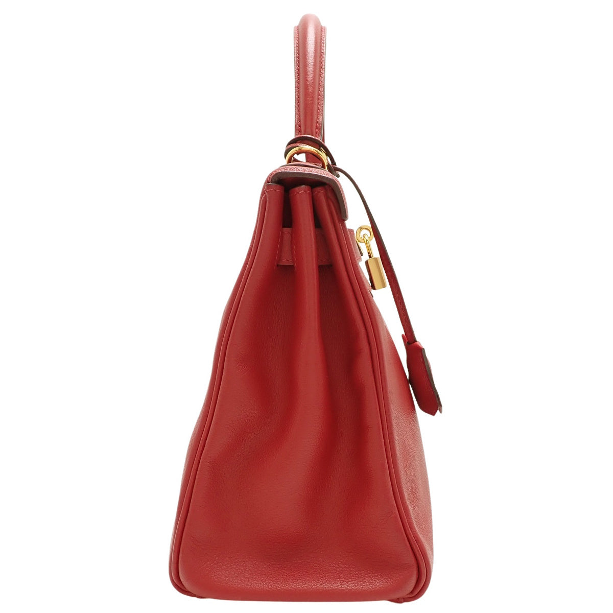 Kelly 28 (inner stitching) Evercolor Rouge Kazak, gold hardware, C stamp