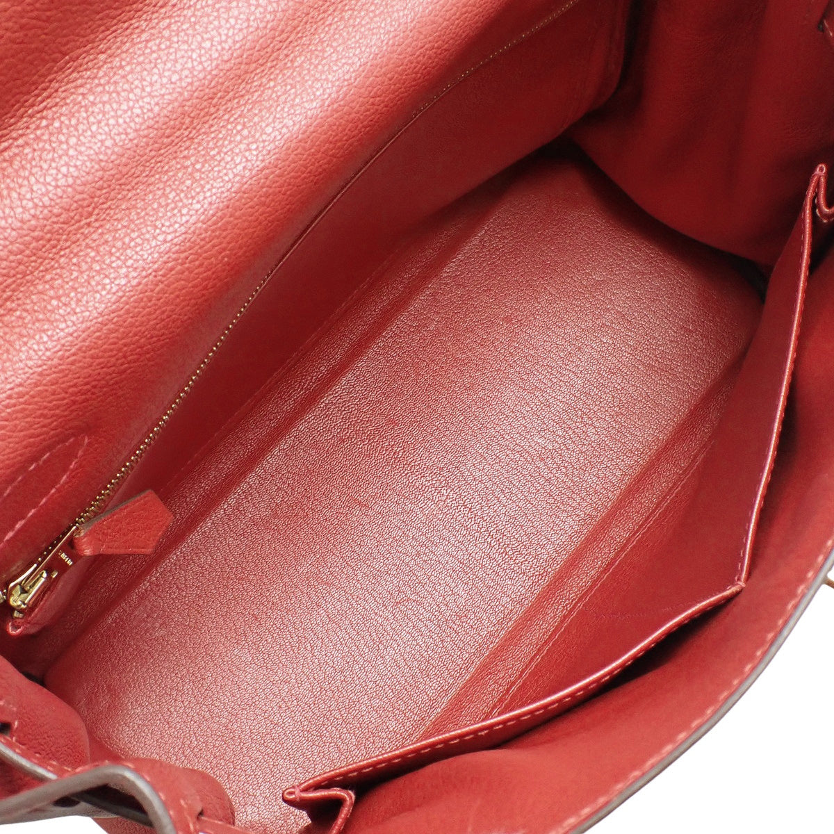 Kelly 28 (inner stitching) Evercolor Rouge Kazak, gold hardware, C stamp