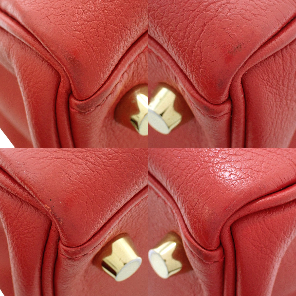 Kelly 28 (inner stitching) Evercolor Rouge Kazak, gold hardware, C stamp