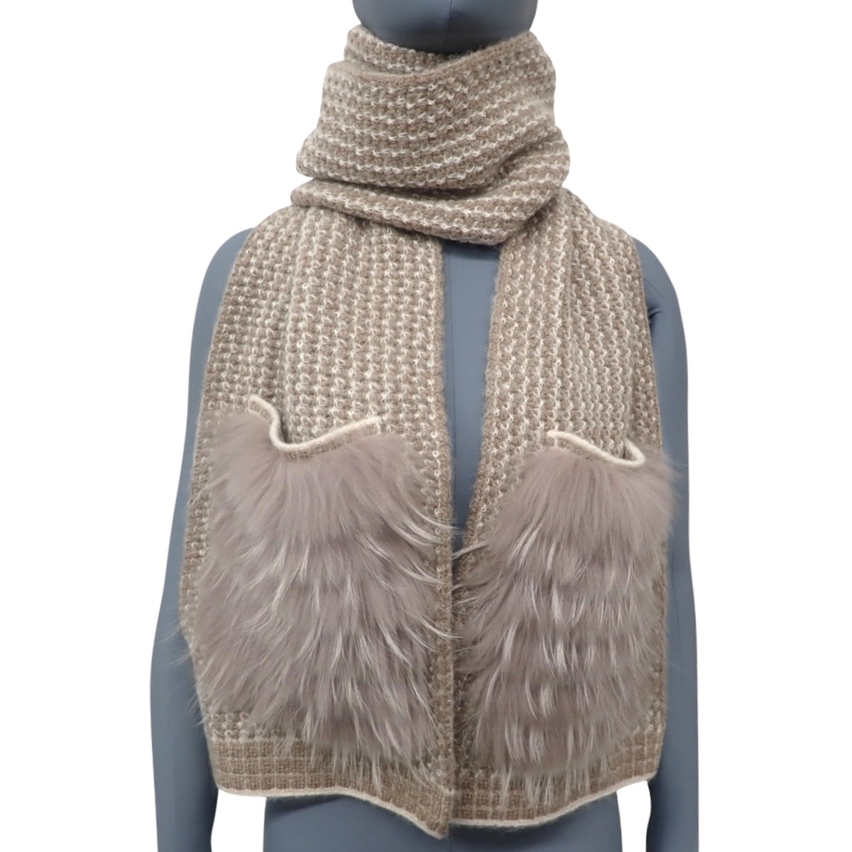 エシャルプ・エルナ モヘヤ ウール M75090