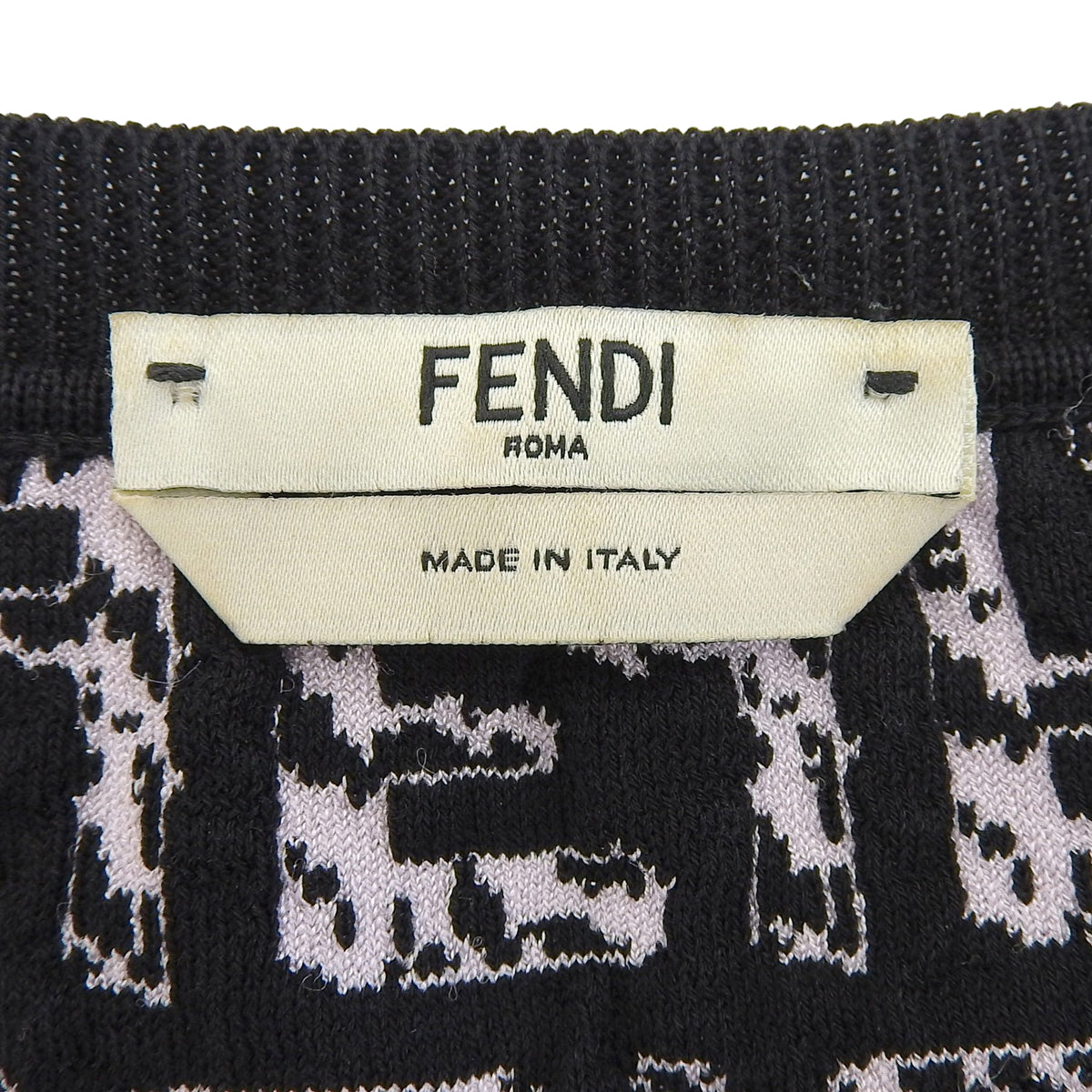 ニットミニワンピース 2020年 38 ズッカ柄