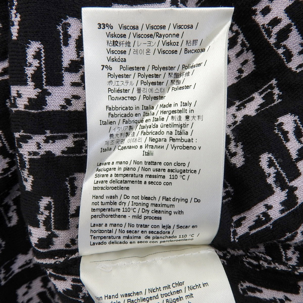 ニットミニワンピース 2020年 38 ズッカ柄