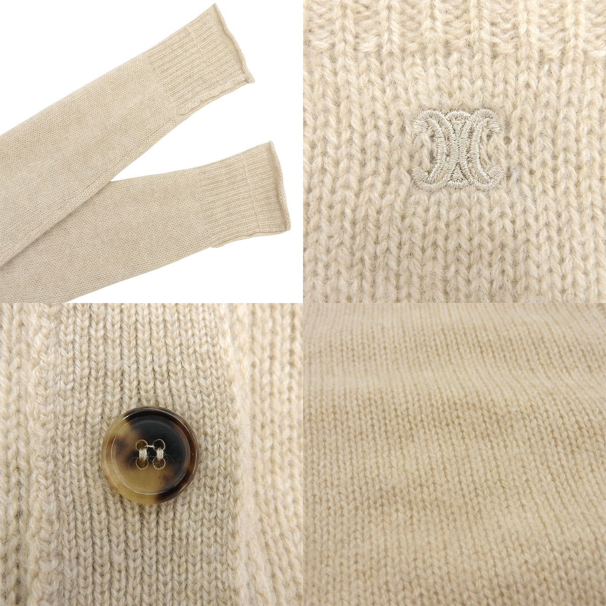 V-neck cardigan, XS, old logo
