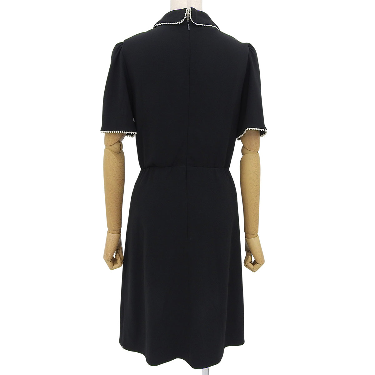 短袖翻领连衣裙,S码