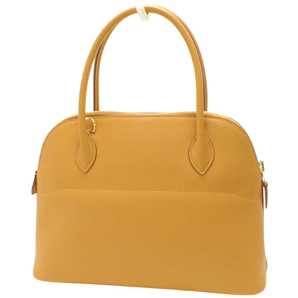 Bolide 27 爱普生芝麻色皮革腕表,配金色五金件和 Z 字印记