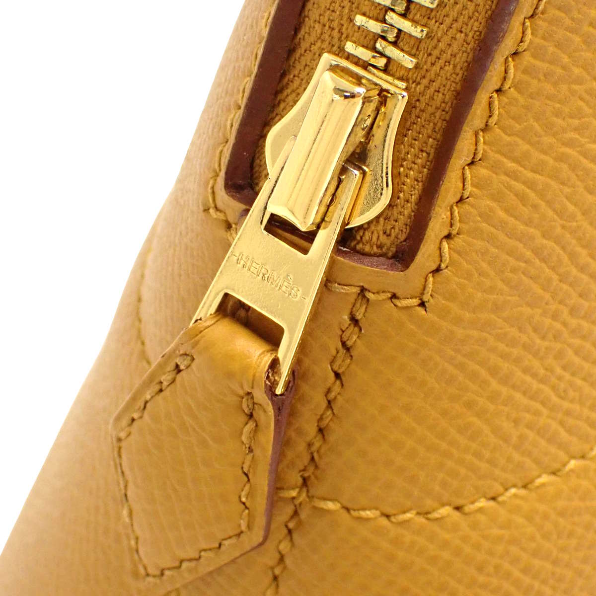 Bolide 27 Epsom Sesame Leather with Gold Hardware and Z Stamp