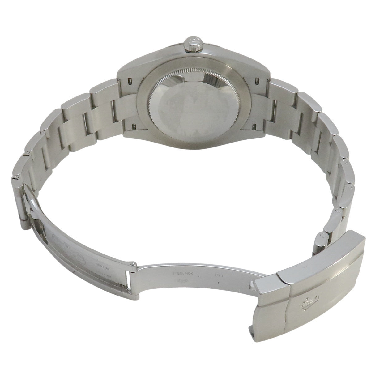 Oyster Perpetual 41 124300 SS Random Number Yellow Automatic Men's