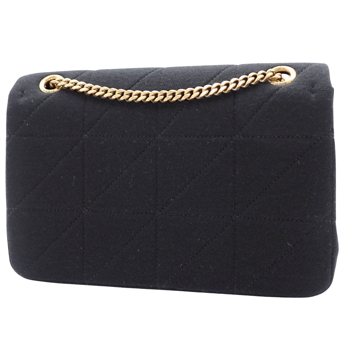 ジェイミー チェーンショルダーバッグ コットン ブラック 634820