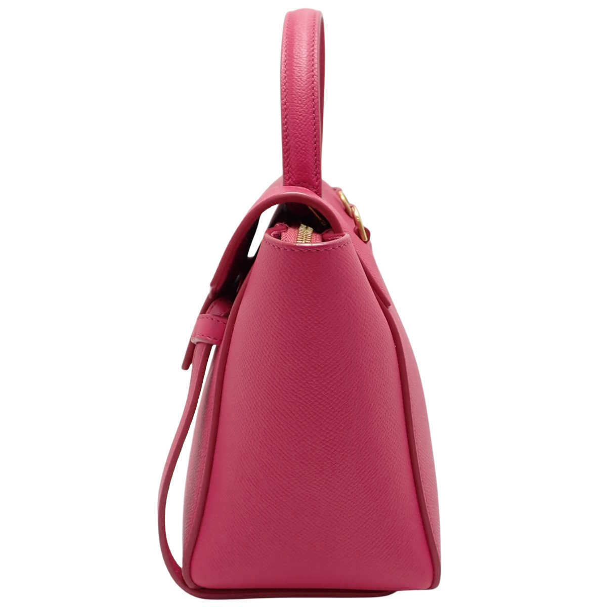 Nano Belt Bag 粉色粒面小牛皮腰包,货号 189003ZVA