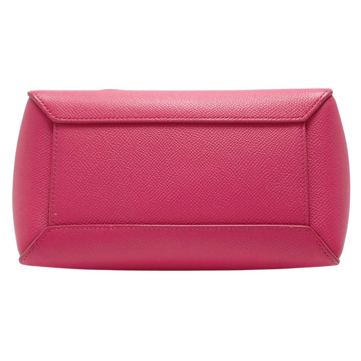 Nano Belt Bag 粉色粒面小牛皮腰包,货号 189003ZVA