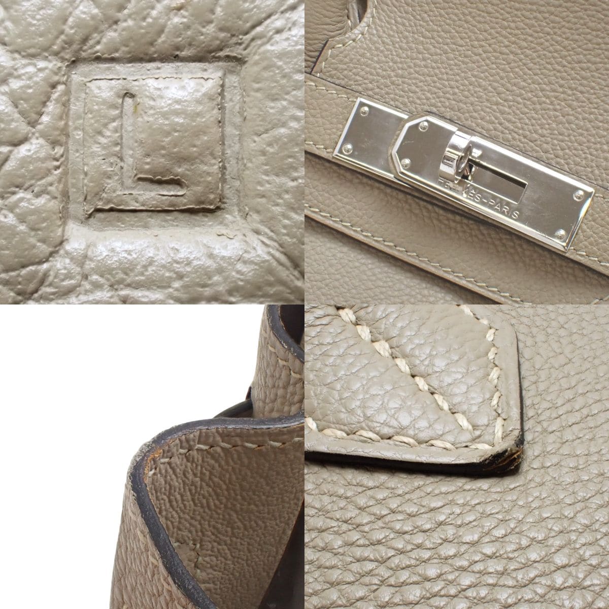 バーキン30 トゴ トゥルティエールグレー シルバー金具 □L刻印