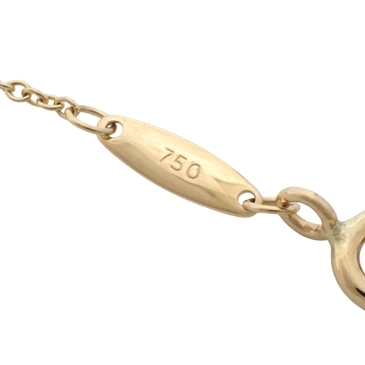 バイザヤード ドロップ ダイヤモンド ペンダント K18YG 2.2g