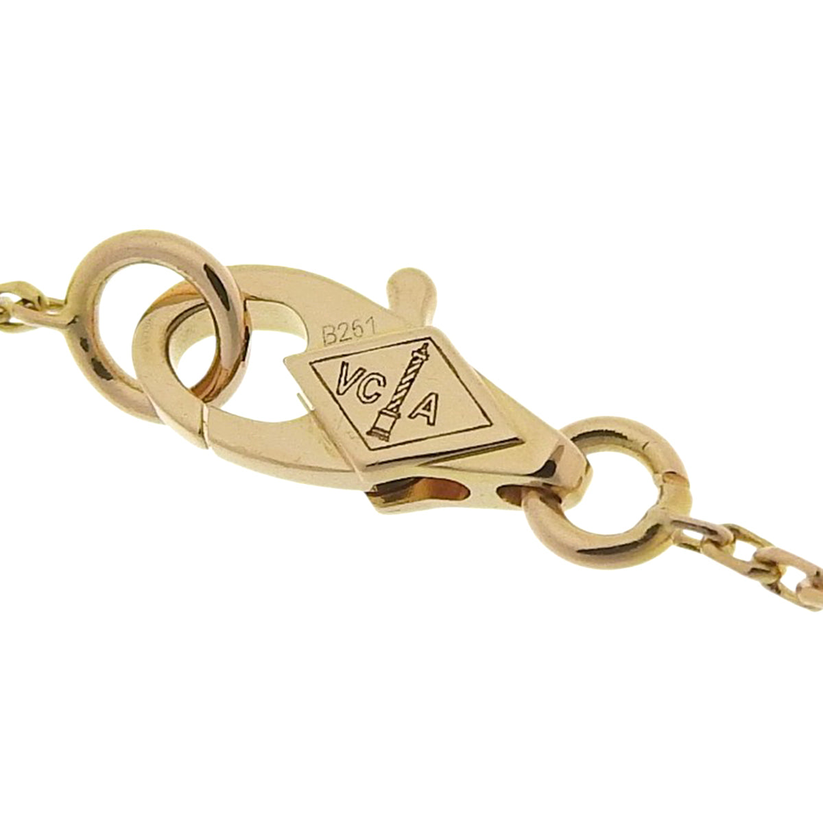 スウィートアルハンブラ ブレスレット カーネリアン K18PG 1.9g