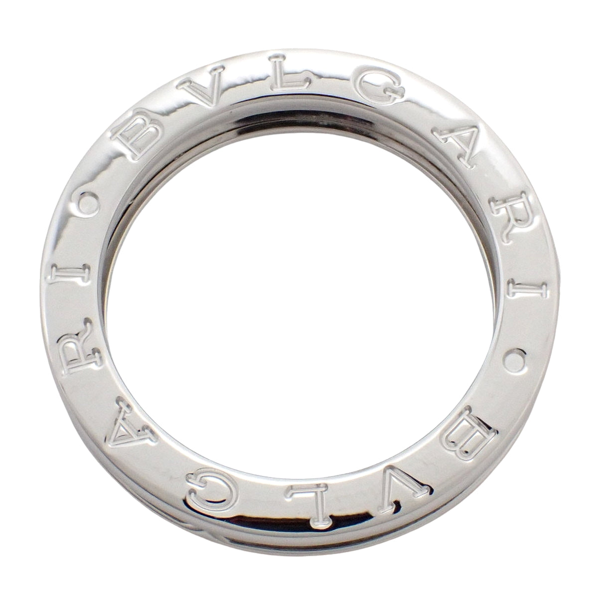ビー・ゼロワン リング XS ホワイトゴールド K18WG 55 6.7g