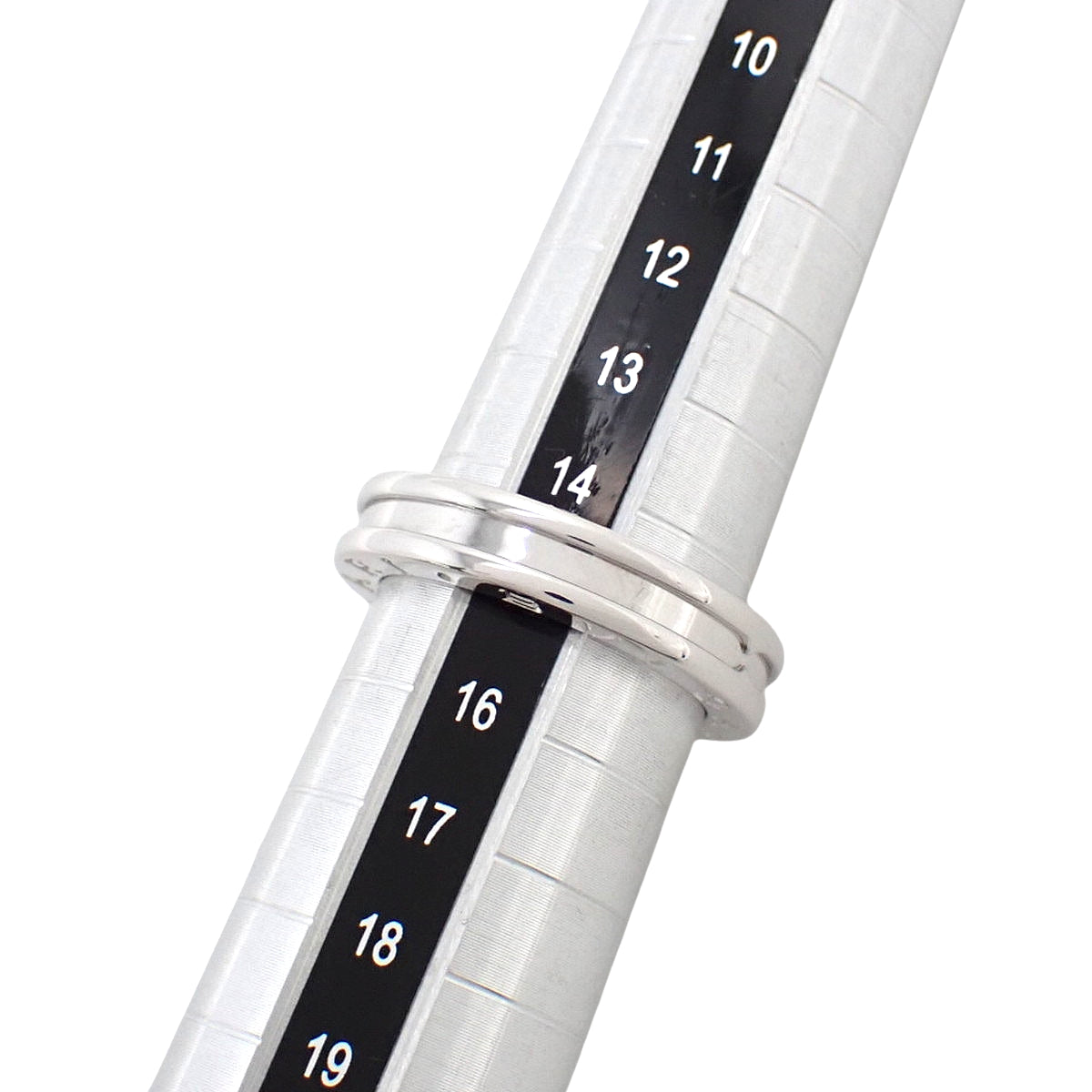 ビー・ゼロワン リング XS ホワイトゴールド K18WG 55 6.7g