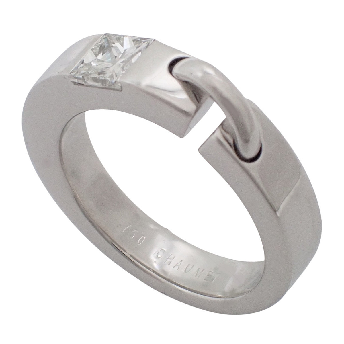 リアン リング ダイヤモンド ホワイトゴールド K18WG 8.2g