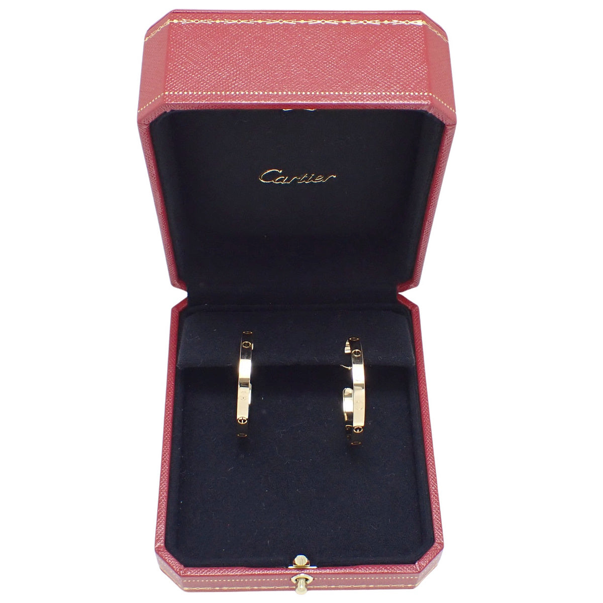 LOVE 耳环,大号,黄金 (YG)