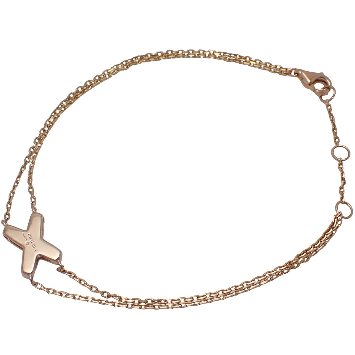 ジュ ドゥ リアン ブレスレット ダイヤモンド ピンクゴールド K18PG 2.8g