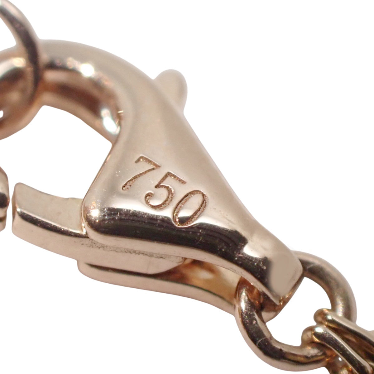 ジュ ドゥ リアン ブレスレット ダイヤモンド ピンクゴールド K18PG 2.8g