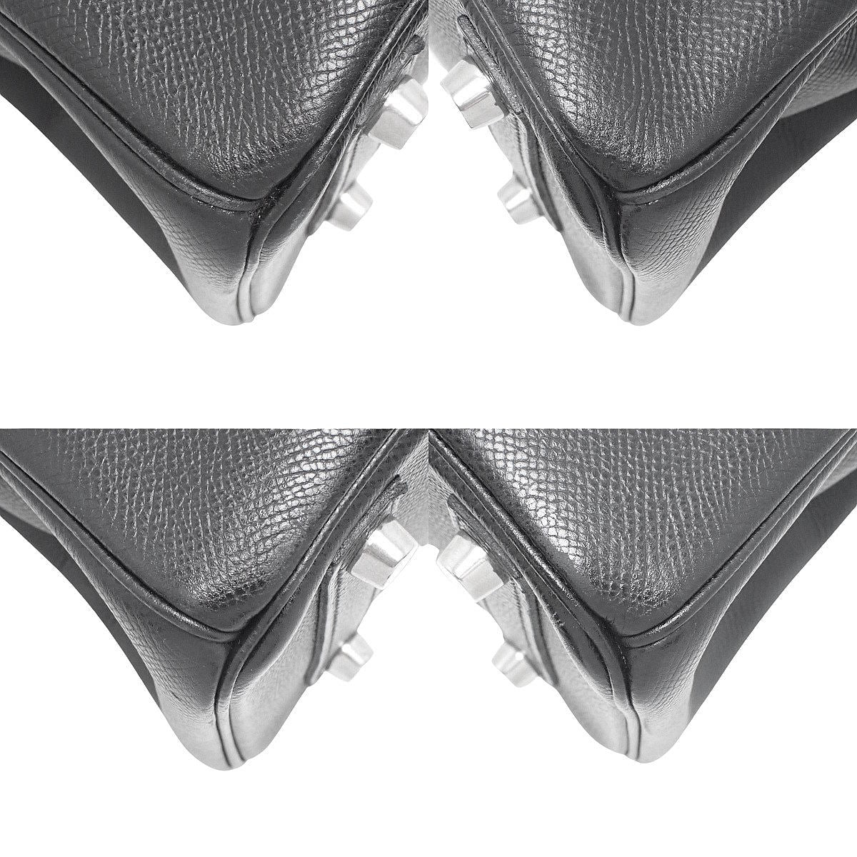 バーキン30 ヴォーエプソン パラジウム金具 ブラック □K刻印