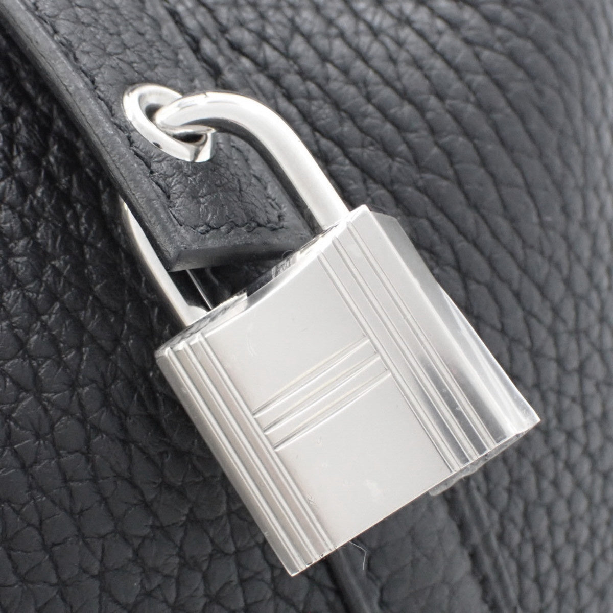 ピコタンロックMM トリヨンクレマンス ブラック シルバー金具 C刻印