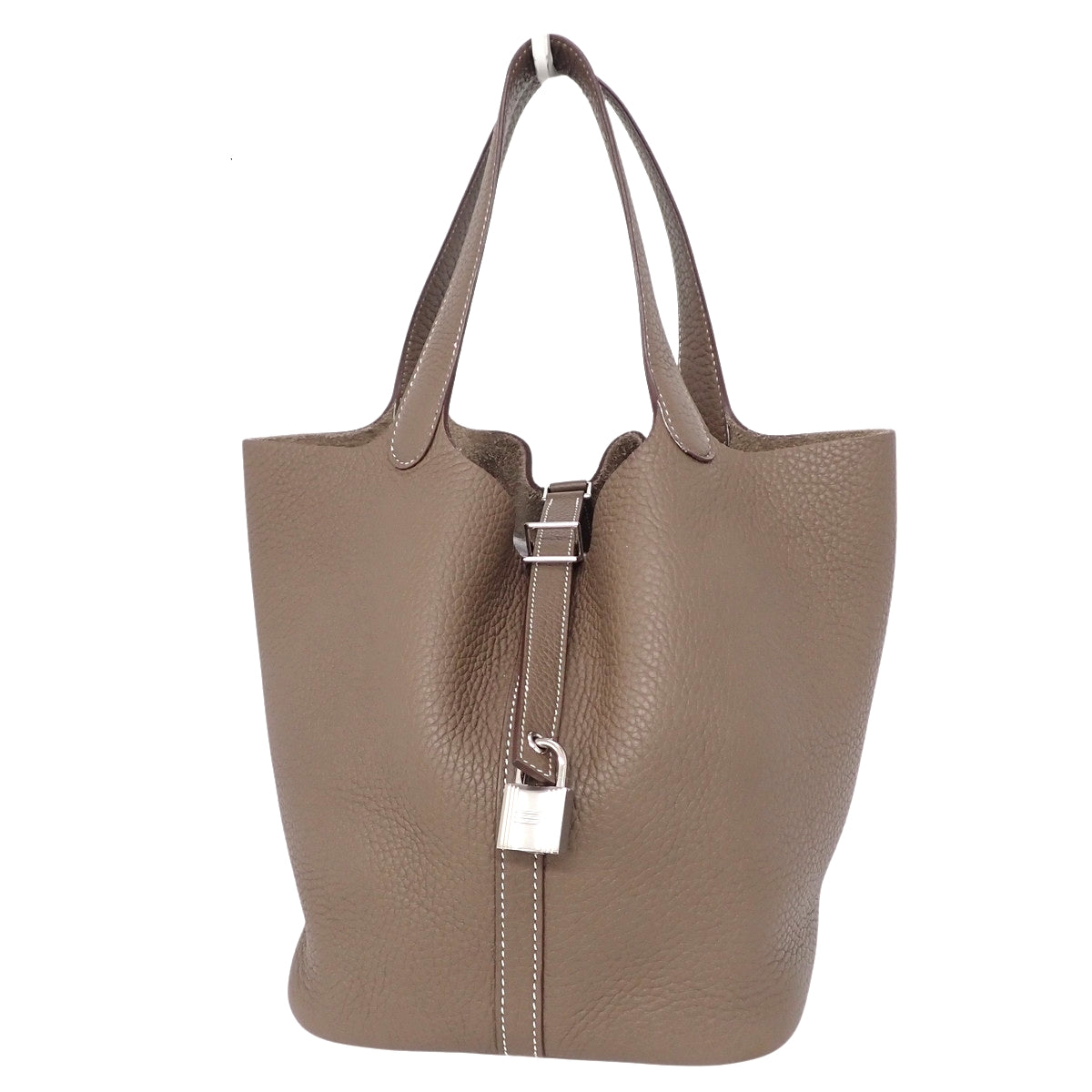 ピコタンロックMM トリヨンクレマンス パラジウム金具 エトゥープ Y刻印