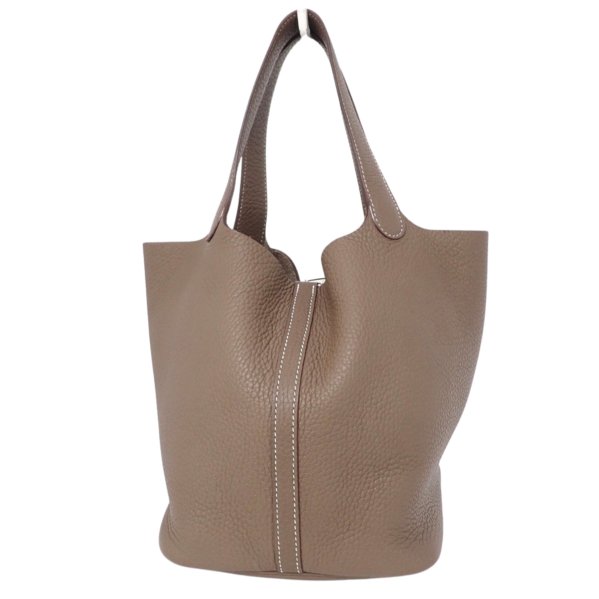 ピコタンロックMM トリヨンクレマンス パラジウム金具 エトゥープ Y刻印