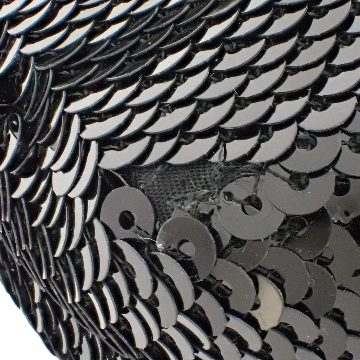 Re-Edition 2000 Mini Bag Sequined NERO 1NE515