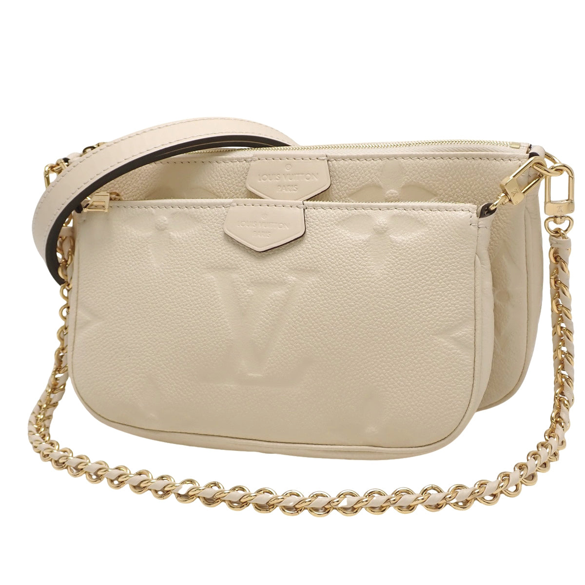 Monogram Empreinte Multi Pochette Accessory Creme M46568