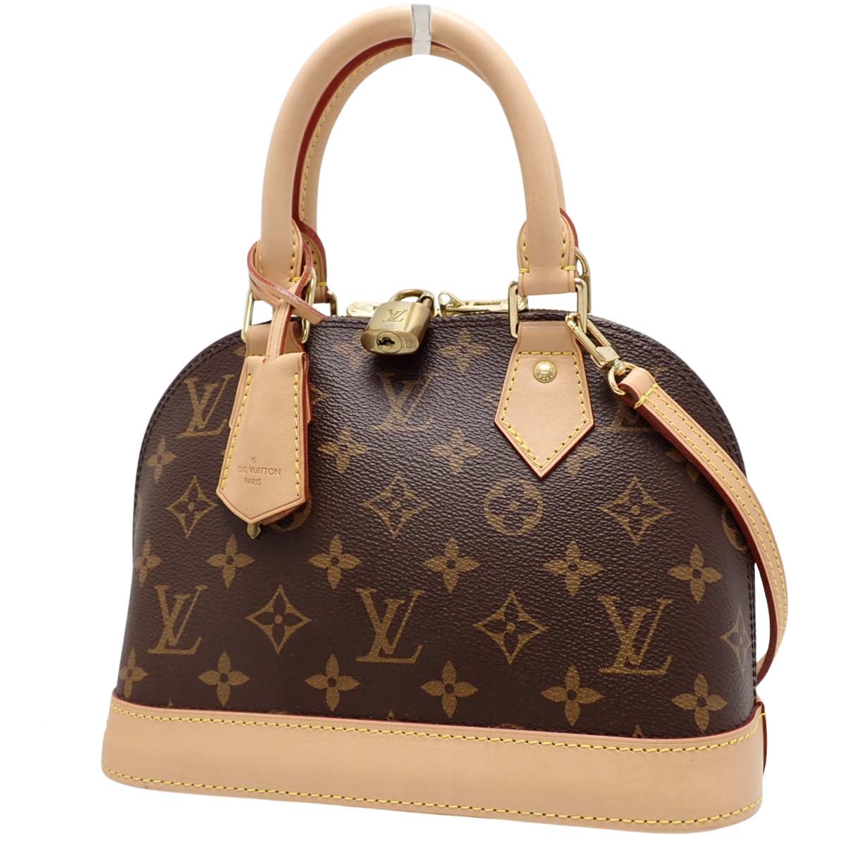 Monogram Alma BB Monogram Canvas Brown M46990
