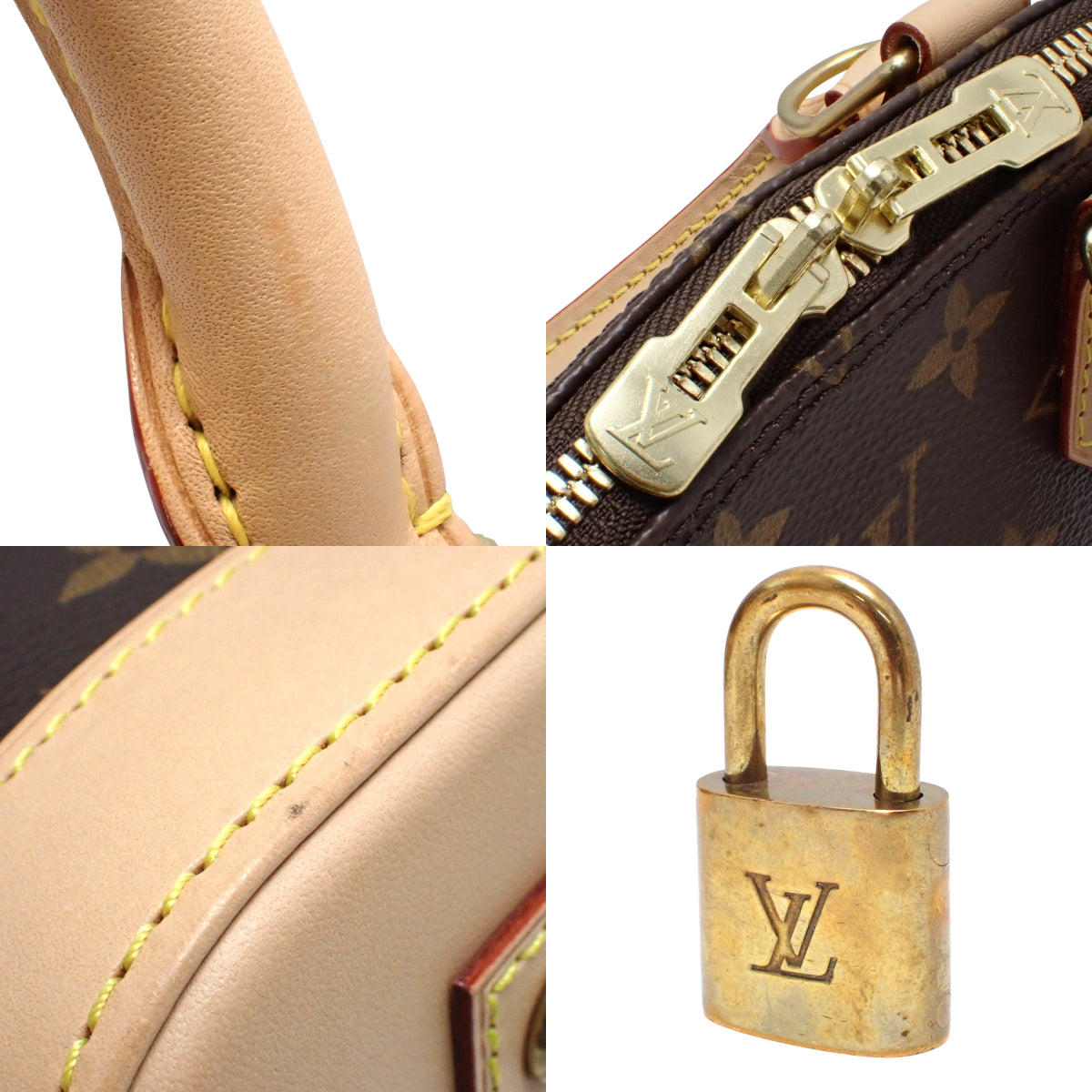 Monogram Alma BB Monogram Canvas Brown M46990