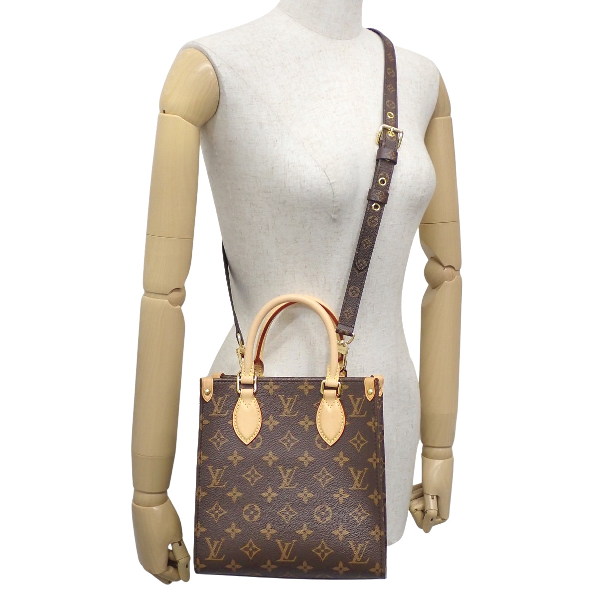 モノグラム サックプラBB ブラウン M46265