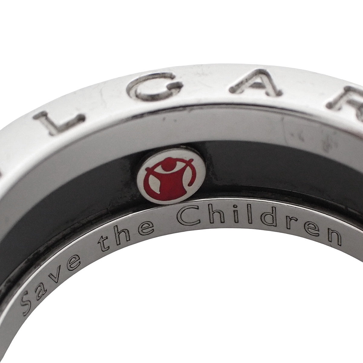 救助儿童会戒指,925纯银陶瓷材质,CE认证