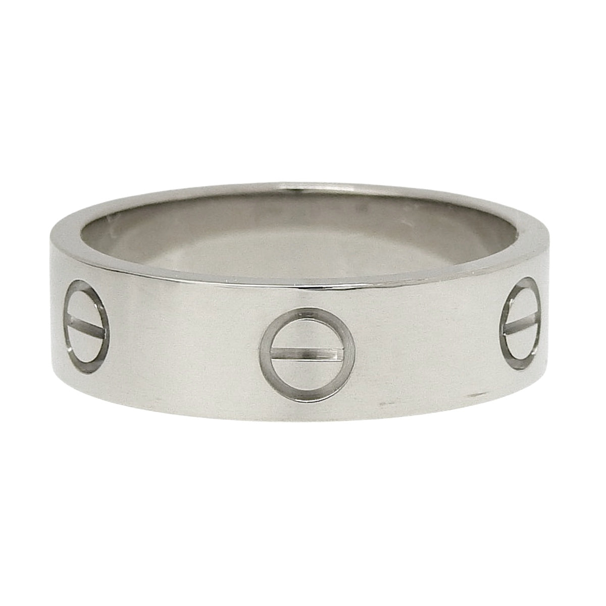 LOVE戒指,18K白金,9.4克