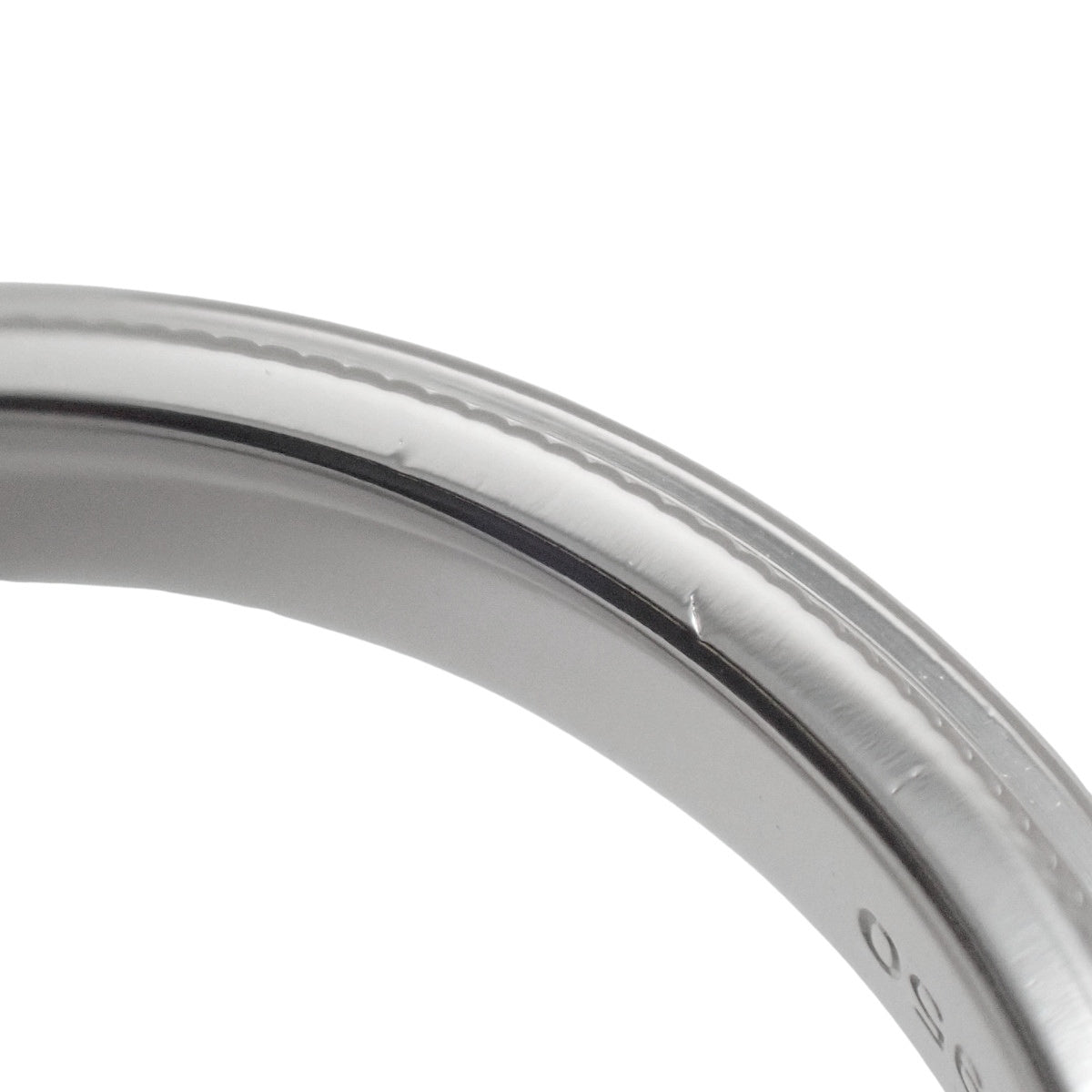 Milgrain Band Ring Platinum Pt950 5.4g