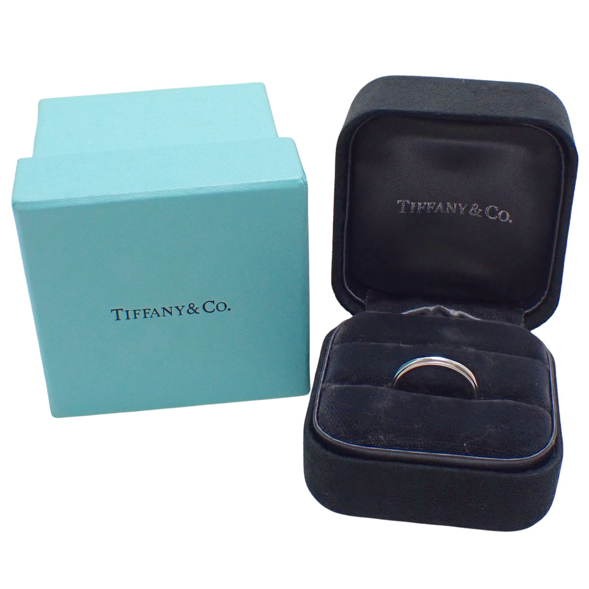 铂金 Pt950 滚珠纹戒指,5.4克