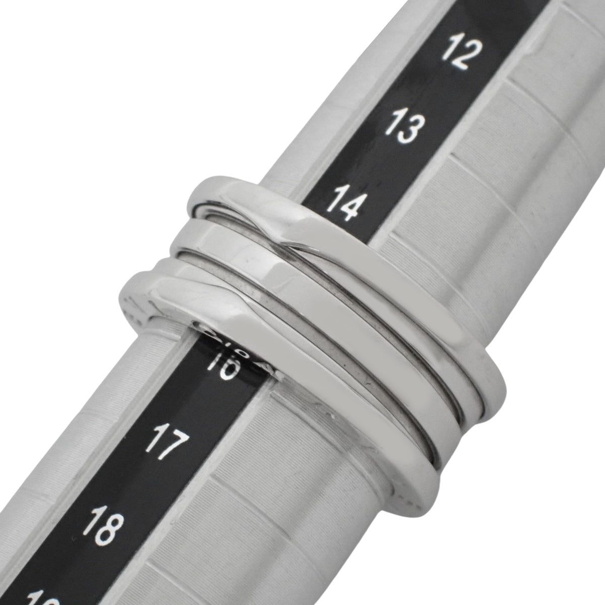 B.zero1 Ring White Gold K18WG 9.3g